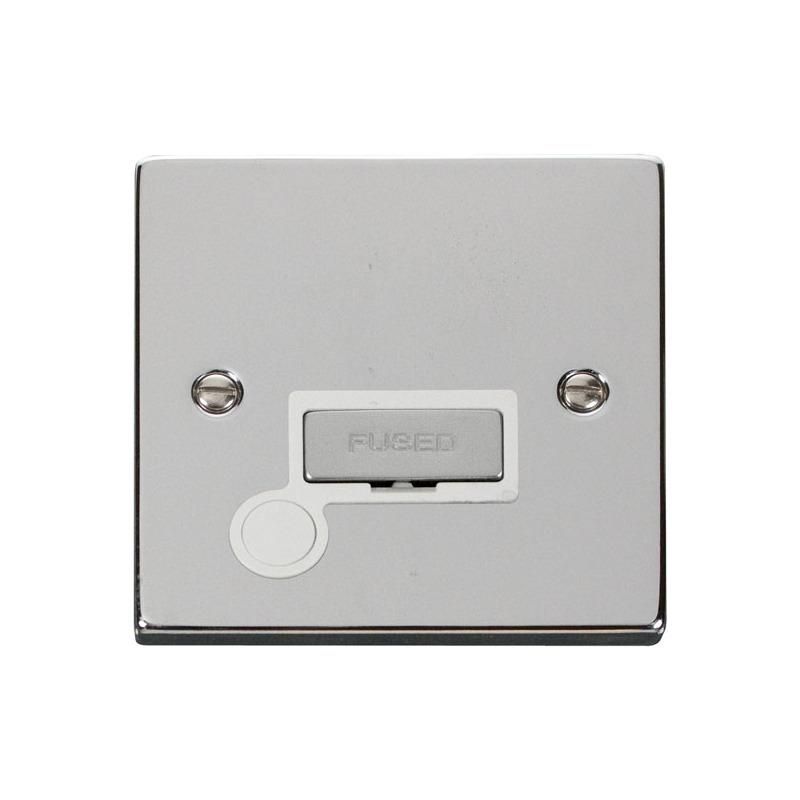 CLICK VPCH550WH 13A FUSED INGOT FLEX OUTLET
