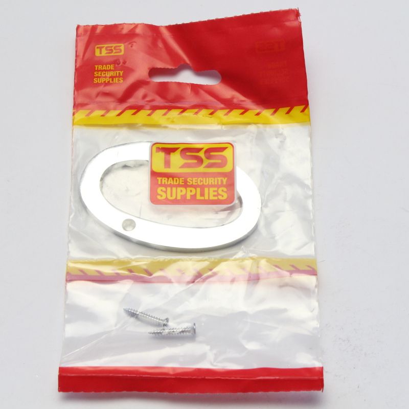 DUFFELLS TSS FACE FIX DOOR NUMERAL 0 CHROME TSSNUMERAL0C