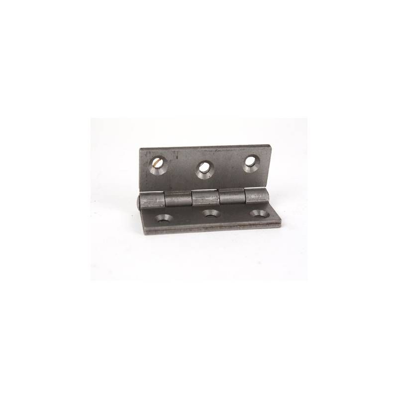 SELF COLOUR DOUBLE PRESSED STEEL BUTT HINGES PAIR 899 75mm 899SC 3