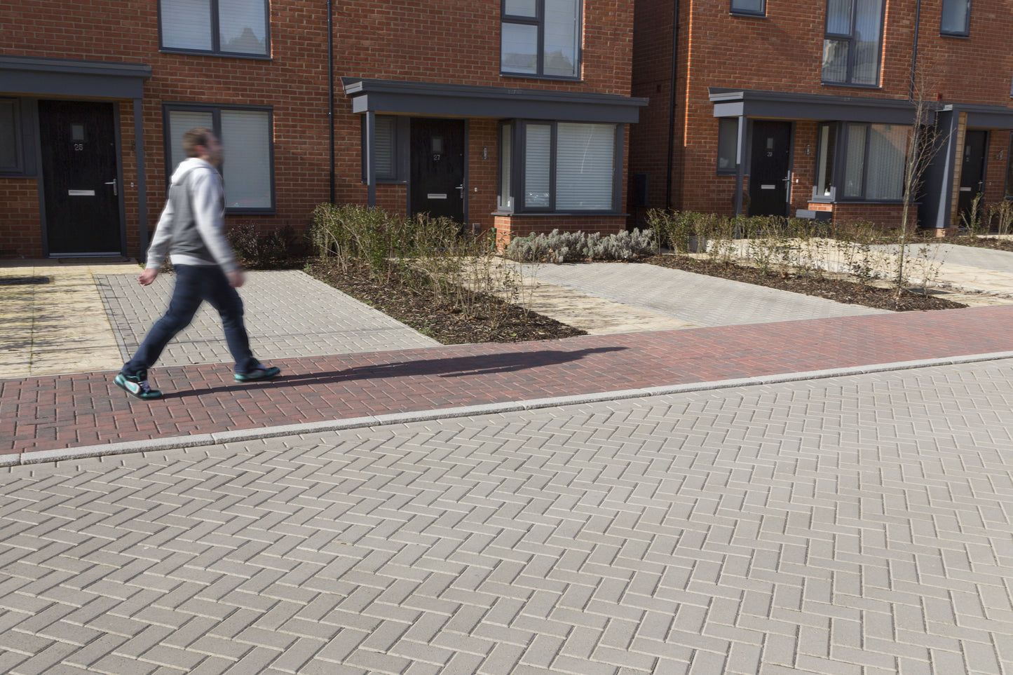 TOBERMORE PEDESTA 200 x 100 x 60mm PAVING CHARCOAL PED60CHAR