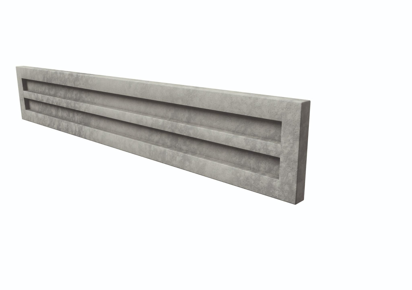 Supreme Concrete Ultra Gravel Board Recessed 1830 x 305 x 50mm GBR305L