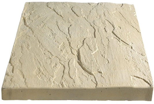 BRETT STAMFORD RIVEN PAVING 600 x 600 x 32mm BUFF (HGBB ONLY)