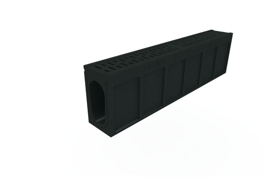 ACO MONODRAIN PD100D 0.0 CHANNEL D400 1m BLACK 20600