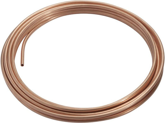 YCT PLAIN MINIBORE COPPER TUBE 8mm x 25m COIL M825