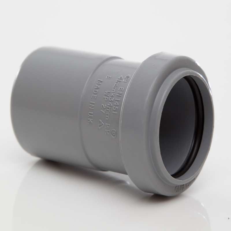 POLYPIPE PUSHFIT REDUCER 40 x 32mm WP27 WP27G GREY