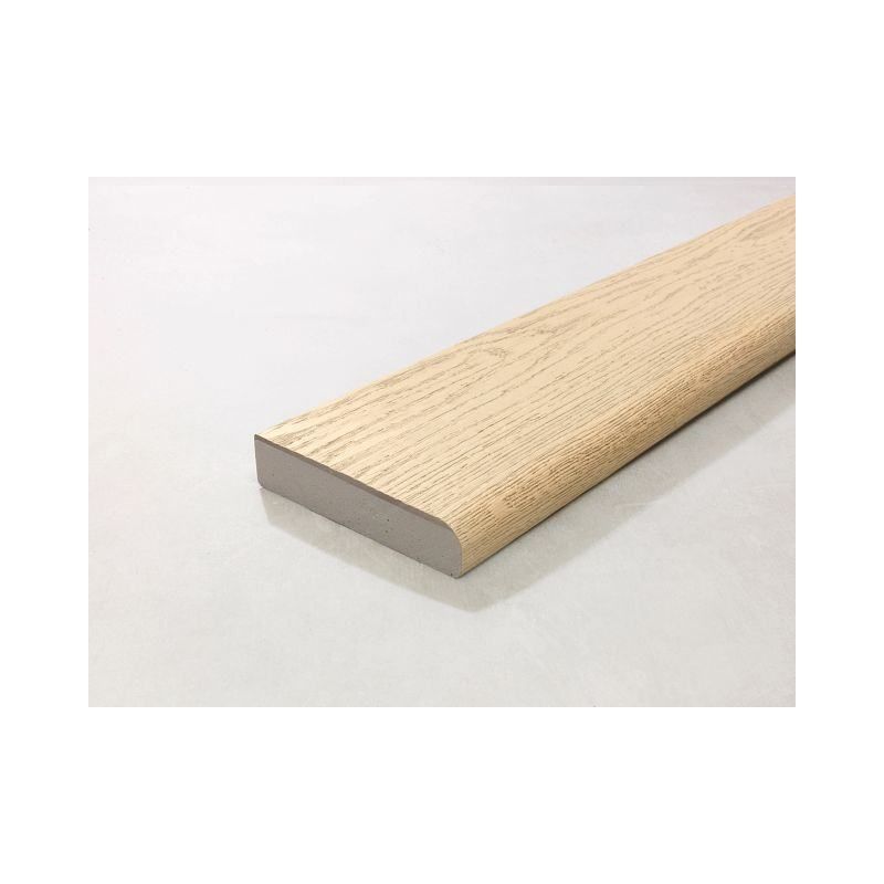 Millboard Bullnose Board 150 x 32 x 3600mm Ashwood