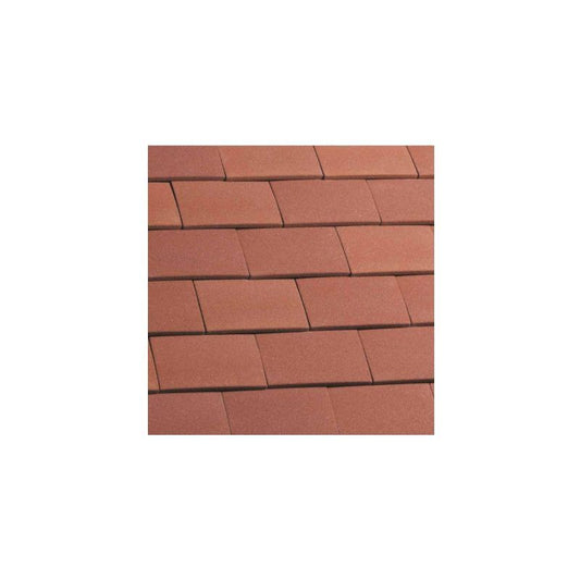 MARLEY ACME TILE & HALF RED SANDFACED 265 x 248mm MAKE307BB
