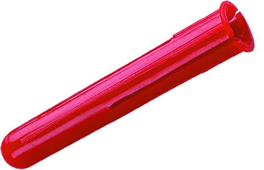 OJ UNIFIX EXPANSION PLUGS (BOX 100) RED V43956