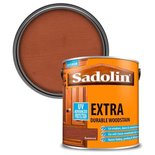SADOLIN EXTRA EXTERIOR WOODSTAIN 2.5l REDWOOD 5012989