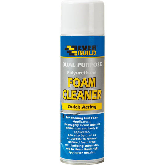 Everbuild Dual Purpose Foam Cleaner 500ml GFSC5
