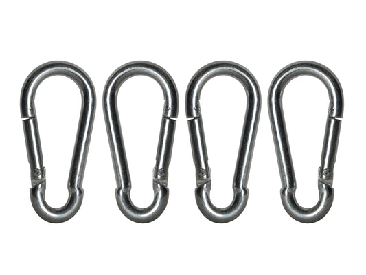 FAITHFULL FAICHFBS60 FIRE BRIGADE SNAP HOOKS 6mm (PACK 4)