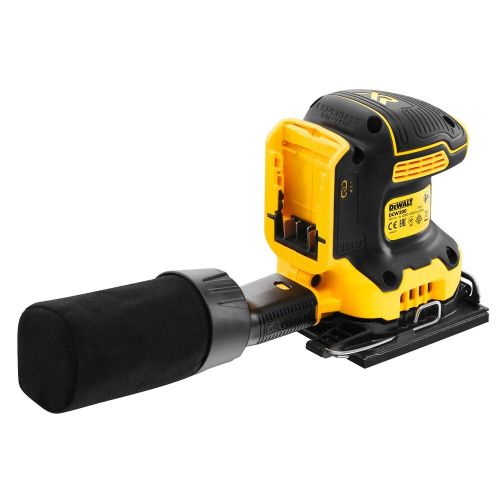 DeWalt 18V Body Only Brushless 1/4 Sheet Palm Sander | DCW200N-XJ
