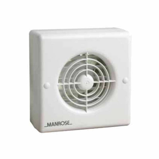 MANROSE WALL CEILING FAN AUTO SHUTTER 4" XF100A