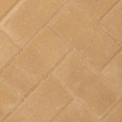 BRADSTONE DRIVEWAY PAVIOUR 200 x 100 x 50mm BUFF 03331