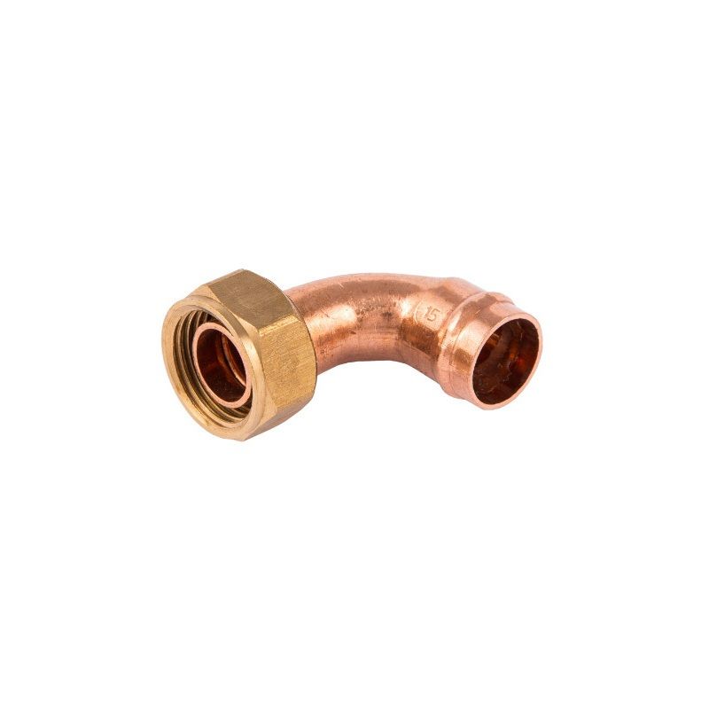 FLOWFLEX SOLDER RING BENT CYLINDER UNION 22mm x 1" C805SCSR.4
