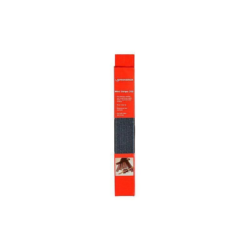ROTHENBERGER 180 GRIT MINI-STRIP WEBBED ABRASIVE STRIPS 130000