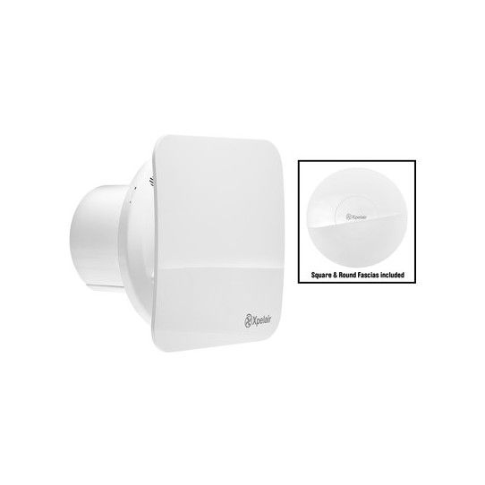 XPELAIR SIMPLY SILENT STANDARD ROUND EXTRACTOR FAN1AW C4R2SP 078339