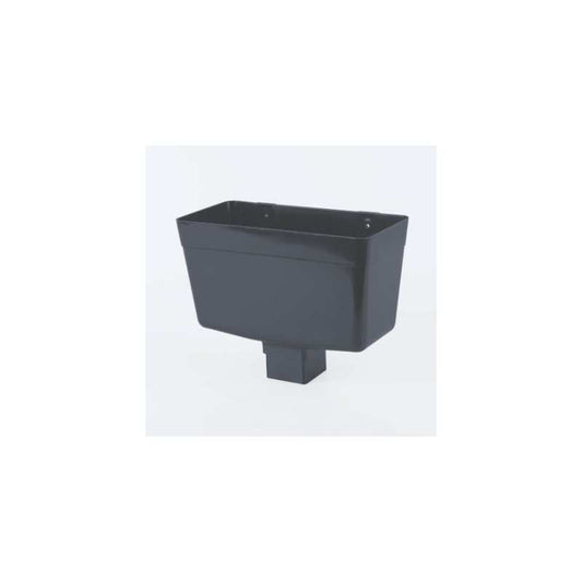 BRETT DOWNPIPE SQUARE RAINWATER HEAD ANTHRACITE GREY BR511