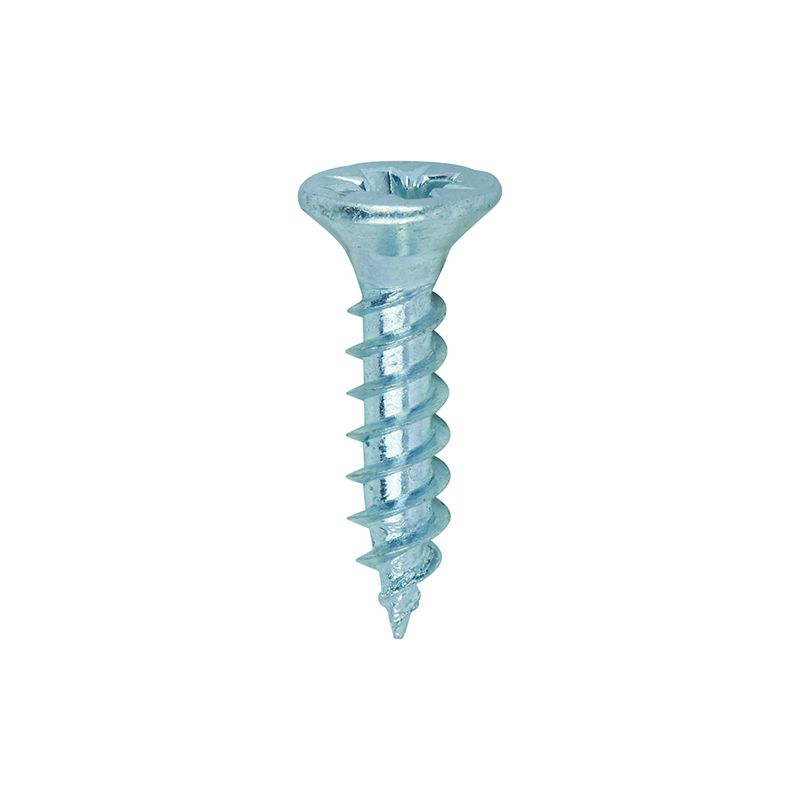 TIMCO TWINTHREAD CSK BZP WOODSCREWS 6 x 5/8" (BOX 200) 00658CWZ