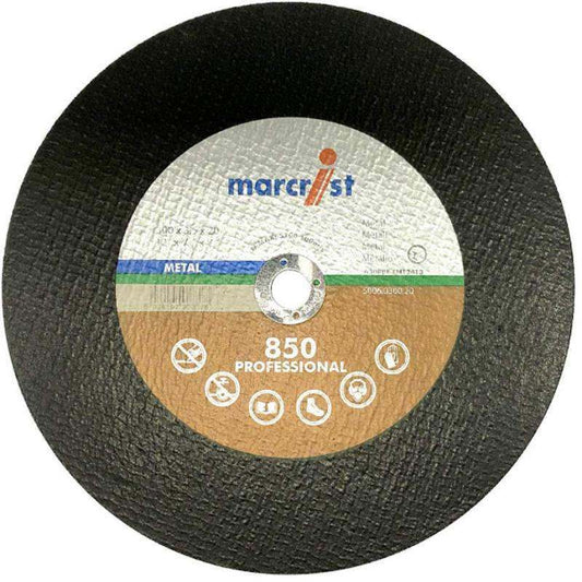 MARCRIST 850 METAL CUTTING DISC 300 x 3.5 x 20mm FLAT 5006.0300.20