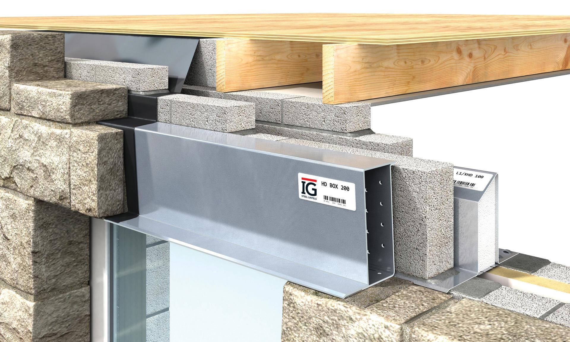 IG Lintel HD Box 200 2550mm 