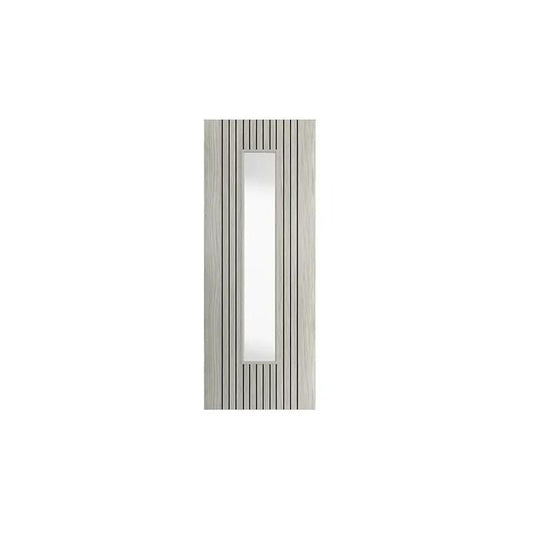 JBK ARIA LIGHT GREY LAMINATED INTERNAL GLAZED 1981 x 838 x 35mm GARI29G