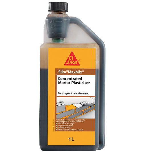 Sika Maxmix Concentrated Cement Colour 1L Brown SKMAXMCOLBN1