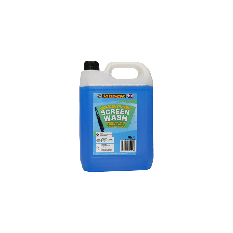 SILVERHOOK D/ISHXB5 CONCENTRATED SCREENWASH 5l