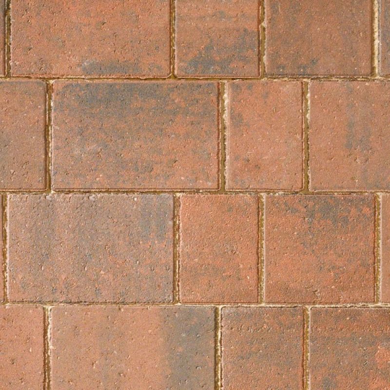 BRETT BETA PAVING 140 x 140 x 60mm BRINDLE BM60BR (HGBB ONLY)