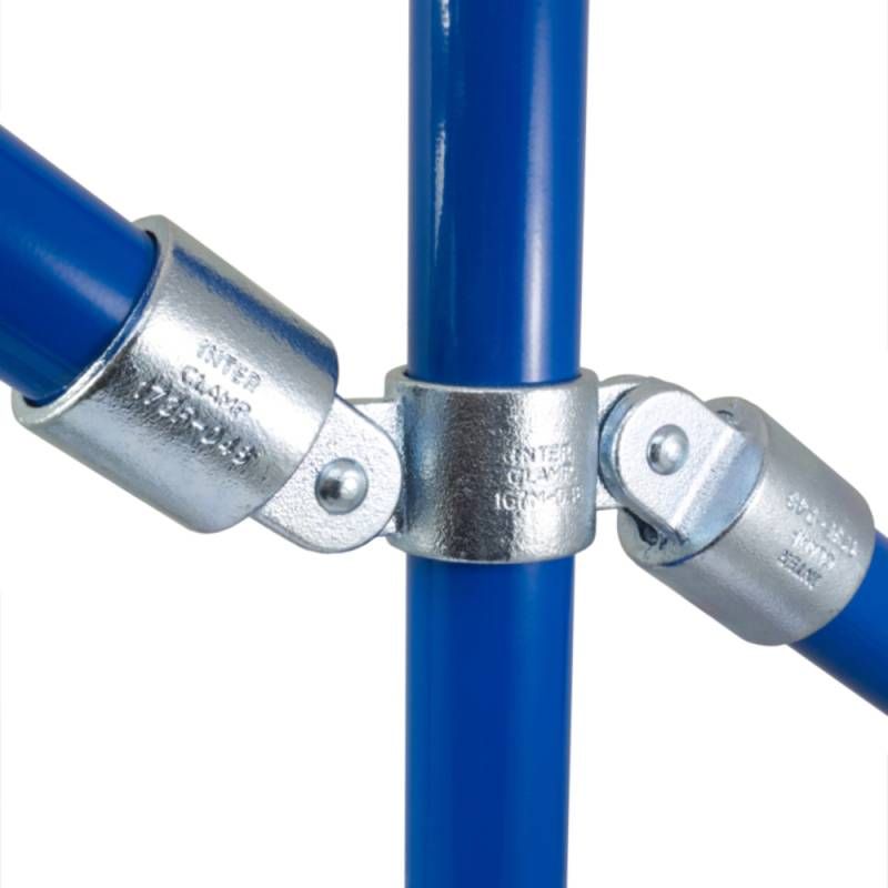 INTERCLAMP 167-C42 DOUBLE SWIVEL COMBINATION 42.4 O/D