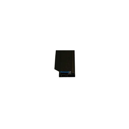 PERMAROOF UPVC 2 PART GUTTER BLACK 2.5m QTGUTTER2.5