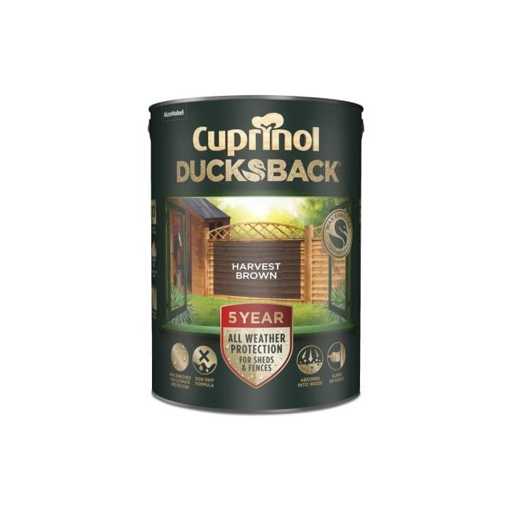 CUPRINOL DUCKSBACK 5l HARVEST BROWN 5092432