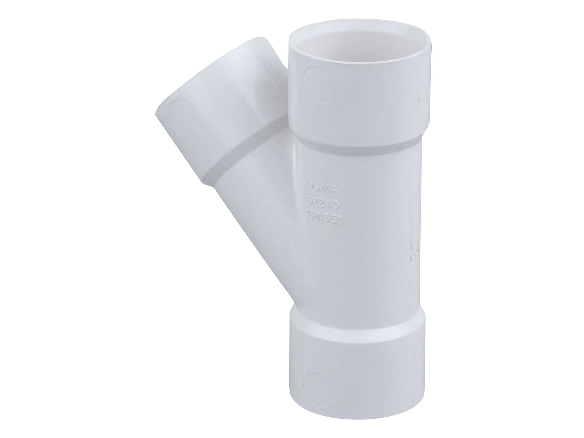 OSMAWELD 2Z161 ABS BEND 90deg 50mm 2Z210W WHITE