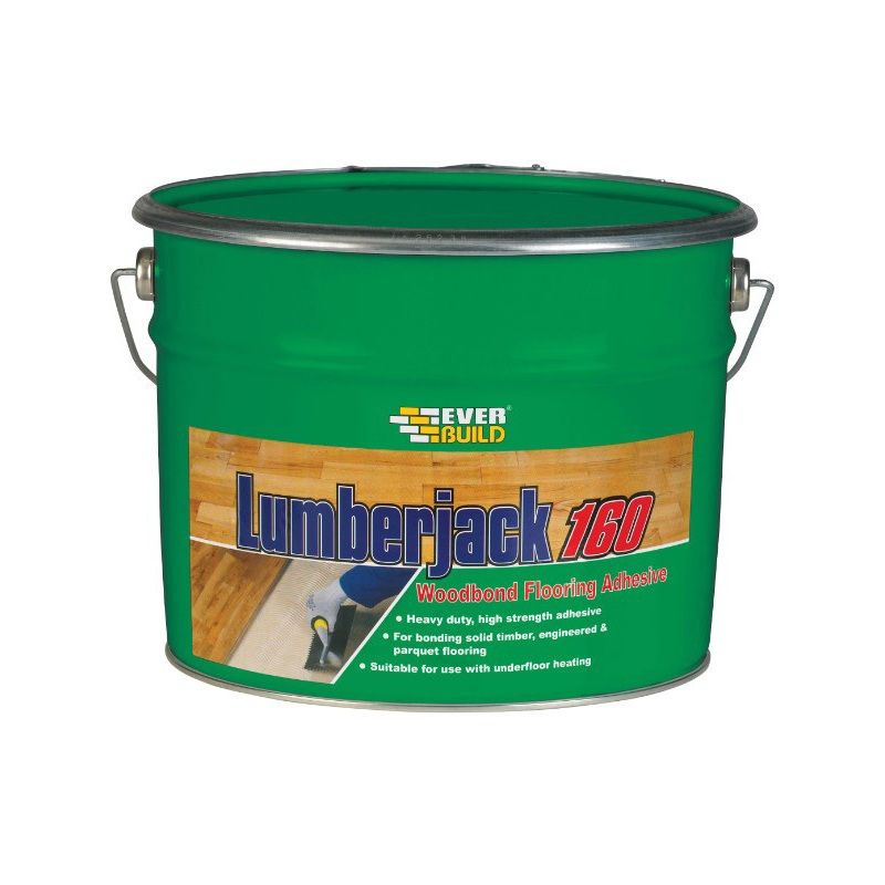 Everbuild Woodbond Flooring Adhesive 10L LJACK16010