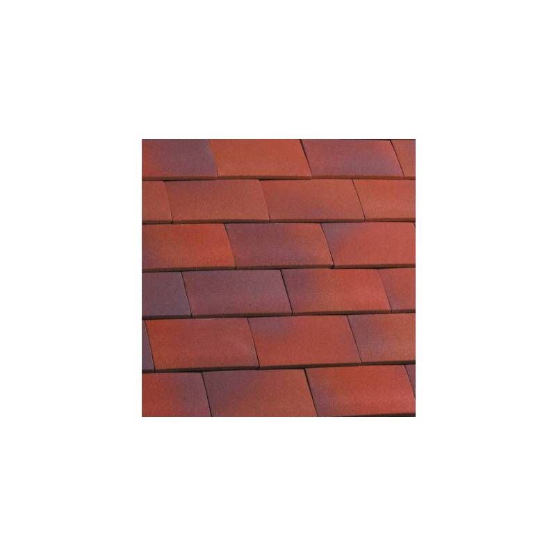 MARLEY HAWKINS TILE & A HALF CLAY TILE DARK HEATHER 265 x 248mm MAKE302BB