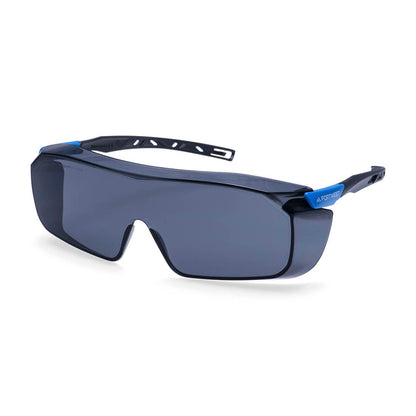 Top OTG Safety Glasses, , R, Smoke