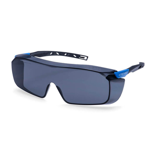Top OTG Safety Glasses, , R, Smoke