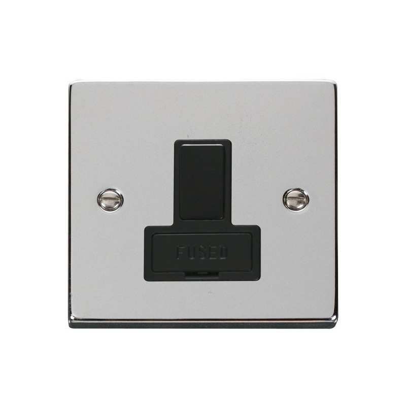 CLICK VPCH651BK 13A FUSED FLEX OUTLET