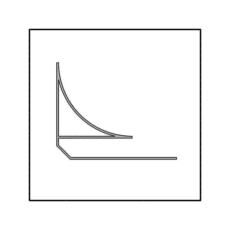 FREEFOAM GEOPANEL PVC SCOTIA MOULDING 2.7m x 6.2mm SILVER GET8SMSI