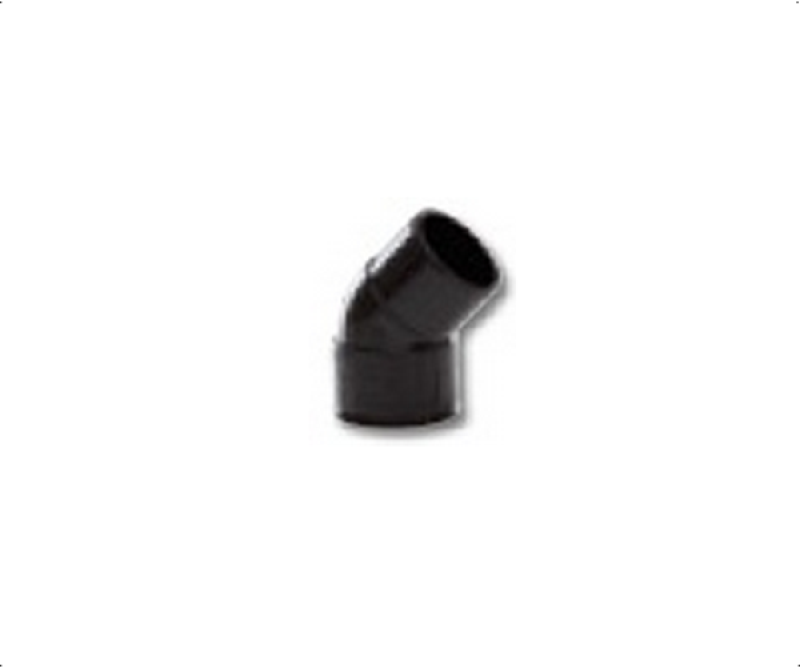 POLYPIPE MUPVC SPIGOT BEND 40mm x 45deg MU205 MU205SG SOLVENT GREY