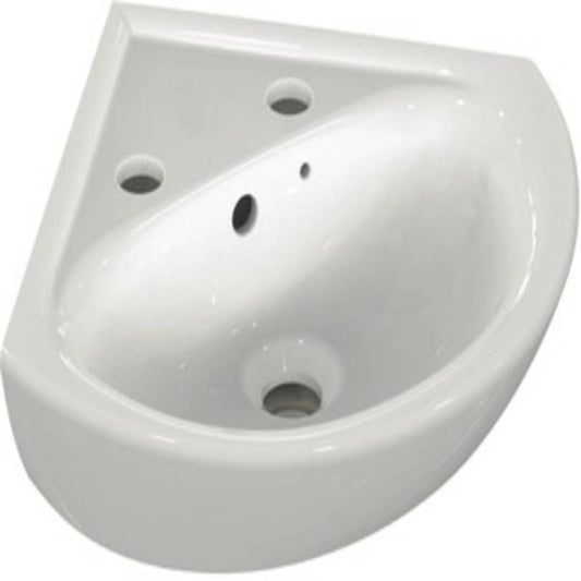 ARMITAGE SHANKS E894201 SANDRINGHAM21 2TH CORNER PEDESTAL BASIN 480mm