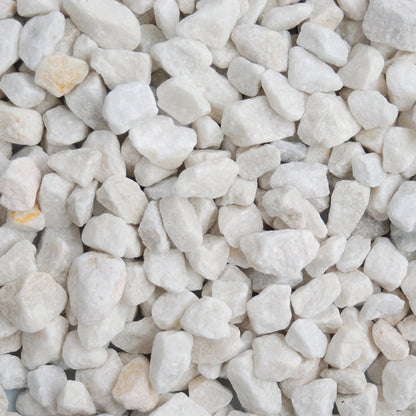 20mm Polar White Chippings Bulk Bag (800kg)