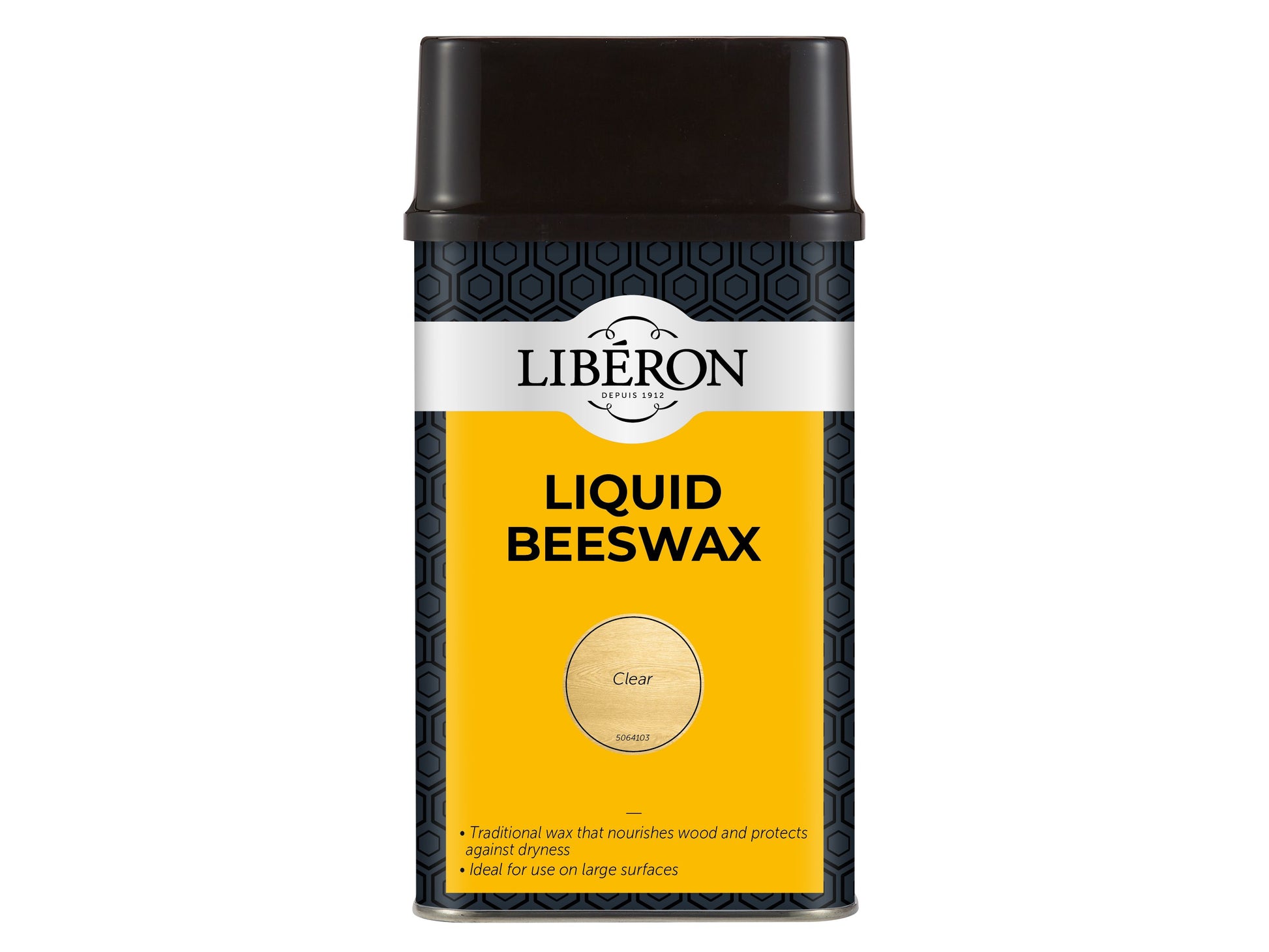LIBERON LIBBLCL500N LIQUID BEESWAX WITH PURE TURPENTINE 500ml CLEAR