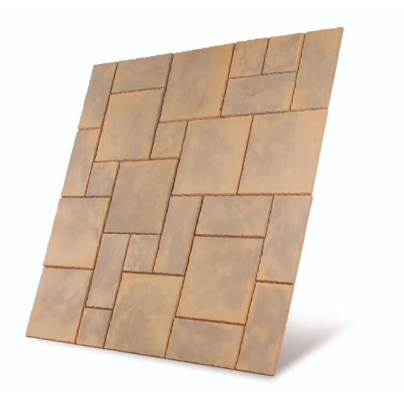 BOWLAND CHALICE PATIO PACK (5.76m2) HONEY BROWN C50HB104