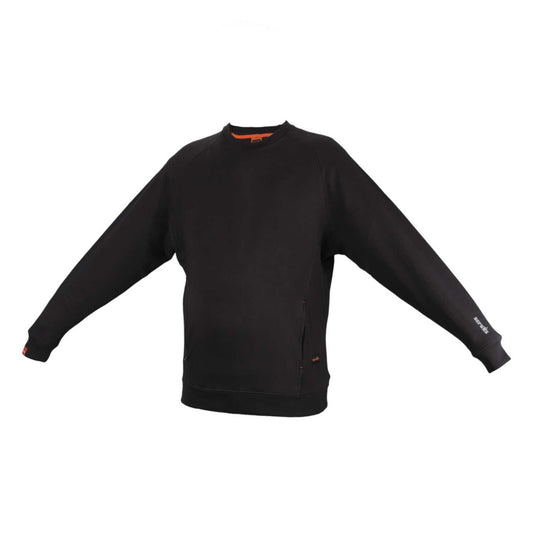 Scruffs Eco Worker X Small Sweatshirt Black