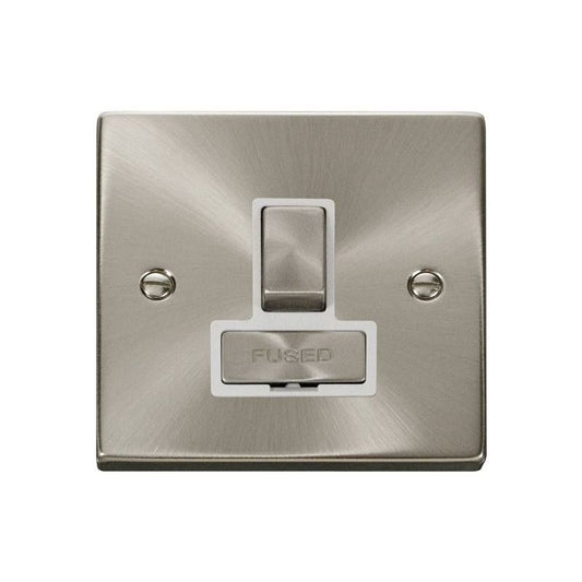 CLICK VPSC751WH 13A SW SPUR SATIN CHR