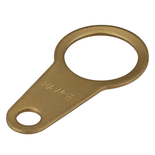 20mm / 1/2" Brass Earth Tag (Sold in 1's)