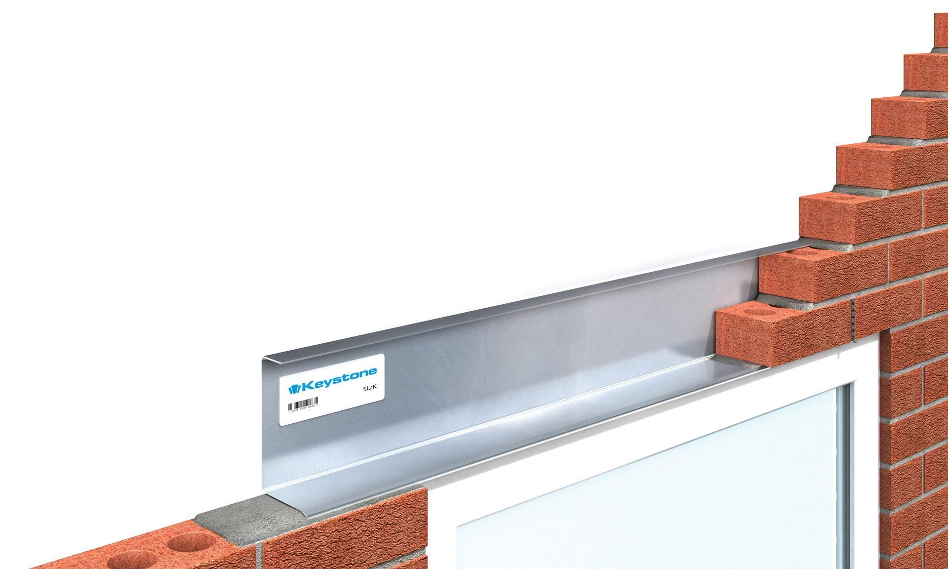 KEYSTONE S/W H/D SINGLE LEAF LINTEL SL/K 5mm 1500mm KSL515