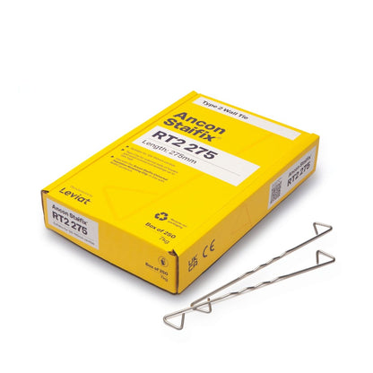 ANCON STAIFIX RT2 GENERAL PURPOSE WALL TIE 275mm (BOX 250) RT2275BOXS