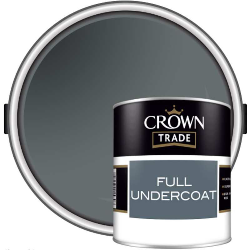 CROWN TRADE UNDERCOAT 2.5l CHARCOAL GREY 5027113